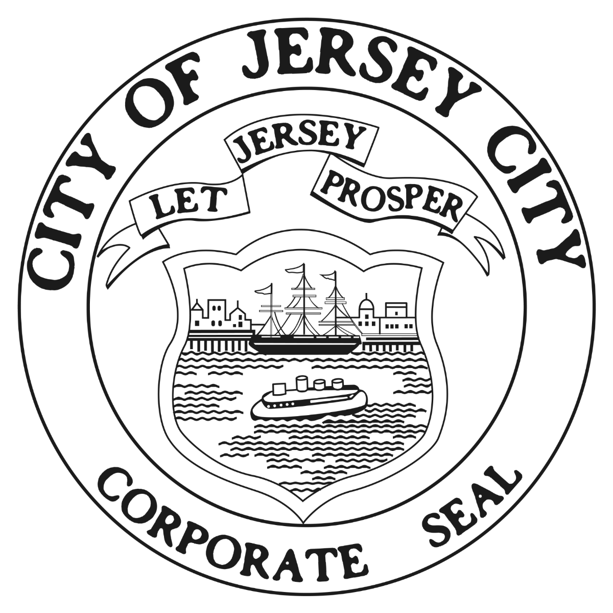 City of Jersey City seal logo