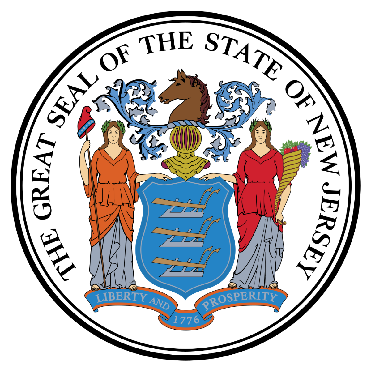 State of New Jersey seal logo